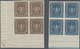 Österreich: 1922, 20-10.000 Kr Frauenkopf Ungezähnt, Komplett 11 Werte In Postfrischen Rand- Bzw. Ec - Unused Stamps