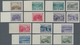 Österreich: 1932, 10 Gr Bis 64 Gr Landschaften Ungezähnt Postfrisch, Bis Auf 2 Werte Alle Vom Linken - Unused Stamps