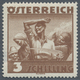 Delcampe - Österreich: 1934, Freimarken "Trachten", 3 Sch. "Ländliche Arbeit", Zehn Gezähnte Offsetdruck-Probed - Ungebraucht