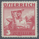 Delcampe - Österreich: 1934, Freimarken "Trachten", 3 Sch. "Ländliche Arbeit", Zehn Gezähnte Offsetdruck-Probed - Ungebraucht