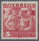 Delcampe - Österreich: 1934, Freimarken "Trachten", 5 Sch. "Städtische Arbeit", Sechs Gezähnte Buchdruck-Probed - Unused Stamps