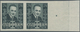 Österreich: 1934, 24 G Dollfuß Schwarzgrün, Ungezähntes Waagerechtes Rand-Paar (!) Postfrisch In Uns - Ungebraucht