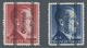 Österreich: 1945, "3 Und 5 Mk. Mit Magerem Grazer Aufdruck Mit PLF IV Dickes Und Dünnes R (Feld 14)" - Ungebraucht