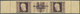 Österreich: 1946, Renner Geschnitten, 3 Sch. + 3 Sch. In Abweichender Farbe "DUNKELVIOLETTBRAUN" Sow - Ungebraucht