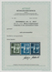 Österreich: 1947, 30 Gr. + 10 Gr. "Frühjahrsmesse", Drei Farbproben In Olivgrün, Stahlblau Und Schwa - Ungebraucht
