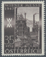 Österreich: 1947, 35 Gr. + 15 Gr. "Frühjahrsmesse", Zwei Farbproben In Braunkarmin Und Braun, Linien - Ungebraucht