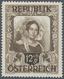 Delcampe - Österreich: 1947, 12 Gr. + 8 Gr. "Kunstausstellung", 18 Verschiedene Farbproben In Linienzähnung 14½ - Ongebruikt