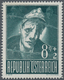 Österreich: 1947, Kriegsgefangene, Komplette Serie Von Sechs Werten Je Als Probedruck In Abweichende - Neufs