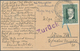 Österreich: 1948, KLEINWALSERTAL: 20 G Dkl'grün "Ziehrer", Einzelfrankatur Auf Ansichtspostkarte Mit - Neufs