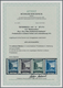 Delcampe - Österreich: 1948, 45 Gr. + 20 Gr. "Wiederaufbau", 11 Verschiedene Farbproben In Linienzähnung 14½, O - Ungebraucht