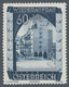 Österreich: 1948, 60 Gr. + 30 Gr. "Wiederaufbau", 14 (meist) Verschiedene Farbproben In Linienzähnun - Ungebraucht