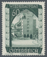 Delcampe - Österreich: 1948, 60 Gr. + 30 Gr. "Wiederaufbau", 14 (meist) Verschiedene Farbproben In Linienzähnun - Ungebraucht