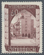 Delcampe - Österreich: 1948, 60 Gr. + 30 Gr. "Wiederaufbau", 14 (meist) Verschiedene Farbproben In Linienzähnun - Ungebraucht