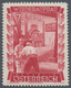 Österreich: 1948, 75 Gr. + 35 Gr. "Wiederaufbau", 15 (meist) Verschiedene Farbproben In Linienzähnun - Neufs