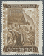 Österreich: 1948, 1 Sch. + 50 Gr. "Wiederaufbau", 16 (meist) Verschiedene Farbproben In Linienzähnun - Neufs