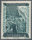 Österreich: 1948, 1 Sch. + 50 Gr. "Wiederaufbau", 16 (meist) Verschiedene Farbproben In Linienzähnun - Ungebraucht
