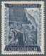 Delcampe - Österreich: 1948, 1 Sch. + 50 Gr. "Wiederaufbau", 16 (meist) Verschiedene Farbproben In Linienzähnun - Ungebraucht