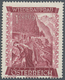 Delcampe - Österreich: 1948, 1 Sch. + 50 Gr. "Wiederaufbau", 16 (meist) Verschiedene Farbproben In Linienzähnun - Neufs