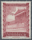 Delcampe - Österreich: 1948, 1.40 Sch. + 70 Gr. "Wiederaufbau", 19 (meist) Verschiedene Farbproben In Linienzäh - Ungebraucht