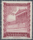 Delcampe - Österreich: 1948, 1.40 Sch. + 70 Gr. "Wiederaufbau", 19 (meist) Verschiedene Farbproben In Linienzäh - Neufs
