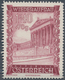 Delcampe - Österreich: 1948, 1.40 Sch. + 70 Gr. "Wiederaufbau", 19 (meist) Verschiedene Farbproben In Linienzäh - Ungebraucht