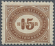 Delcampe - Österreich - Portomarken: 1900, 1 H. Bis 100 H. In Kammzähnung Und In Linienzähnung L 10½, Zwei Komp - Taxe