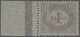 Österreich - Portomarken: 1900, 1 H. Braun, Druck Auf Der Gummiseite, Postfrisches Randstück, Senkre - Portomarken