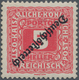 Österreich - Portomarken: 1919, 5 H. Dunkelrosa Mit Kopfstehendem Aufdruck, Postfrisch, Unsigniert. - Portomarken
