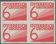 Delcampe - Österreich - Portomarken: 1925, Ziffern 1 Gr. Bis 60 Gr., 13 Werte Je In Ungezähnten 4er-Blocks, Pos - Taxe