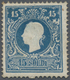 Österreich - Lombardei Und Venetien: 1859. 15 Soldi Blau, Ungebraucht, Leicht Bräunliche Zahnspitzen - Lombardo-Vénétie