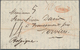 Österreichische Post In Der Levante: 1822, FORWARDED MAIL, Kompletter Faltbrief Aus SMYRNA Via Postz - Levante-Marken