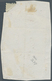 Österreichische Post In Der Levante: 1867, 10 Sld. Feiner Druck Im Senkr. 6er-Block (1x Eckbug) Auf - Levant Autrichien