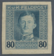 Delcampe - Österreichisch-Ungarische Feldpost - Allgemeine Ausgabe: 1915, 1 H - 10 K Kaiser Karl UNGEZÄHNT, Kom - Otros & Sin Clasificación