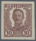Delcampe - Österreichisch-Ungarische Feldpost - Allgemeine Ausgabe: 1918, Vierzehn UNGEZÄHNTE UNVERAUSGABTE Wer - Other & Unclassified