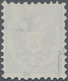 Österreich - Verwendung In Liechtenstein: 1883, 10 Kr. Blau Doppeladler, Gez. 9 1/2, Kab.stück, Tief - Autres & Non Classés