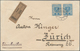 Österreich - Verwendung In Liechtenstein: 1920,14.8., 2 Kr. Wappen Im Waager. Paar, Selt. MeF Auf Po - Other & Unclassified