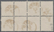 Österreich - Verwendung In Ungarn: 1863/1864, 5 Kr. Rosa, Waagerechter 8er-Block (mittig Rechts Etwa - Sonstige & Ohne Zuordnung