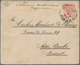 Österreich - Ganzsachen: 1884, Destination Brasilien: Ganzsachenumschlag 5 Kr. Rosa Mit Rs. Zusatzfr - Sonstige & Ohne Zuordnung