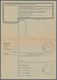 Delcampe - Österreich - Ganzsachen: 1950/51, Trachten Korrespondenzkarte 30 Gr. Violett, Postauftragskarte 60 G - Andere & Zonder Classificatie