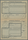 Delcampe - Österreich - Ganzsachen: 1950/51, Trachten Korrespondenzkarte 30 Gr. Violett, Postauftragskarte 60 G - Andere & Zonder Classificatie