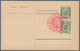 Österreich - Privatganzsachen: 1908 (2.12.), Korrespondenz-Karte 5 H. Grasgrün In Zwei Vesch. Typen - Andere & Zonder Classificatie