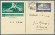 Österreich - Sonderstempel: 1933 (2.7.), WIPA-Postkarte (Segelschiff) Mit WIPA Glatt Und So.-Stpl. ' - Maschinenstempel (EMA)