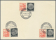 Österreich - Sonderstempel: OSTMARK: 1938 (4.6.), Zwei Kartonblätter Davon Eines Mit Zudruck 'Festwo - Franking Machines (EMA)
