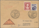 Österreich - Sonderstempel: CHRISTLKINDL, 1953/1955, Partie Mit 3 Nachnahme-Briefen Für Das Abonneme - Maschinenstempel (EMA)