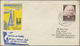 Delcampe - Österreich - Besonderheiten: 1962/1966, 5 Luftpost-Briefe Aus Hirschegg Und Jungholz (Zolllanschlußg - Autres & Non Classés