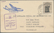 Delcampe - Österreich - Besonderheiten: 1962/1966, 5 Luftpost-Briefe Aus Jungholz (Zolllanschlußgebiet) Mit Ste - Autres & Non Classés