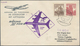 Delcampe - Österreich - Besonderheiten: 1962/1966, 5 Luftpost-Briefe Aus Jungholz (Zolllanschlußgebiet) Mit Ste - Otros & Sin Clasificación