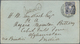 Afghanistan: 1880, Envelope (backflap Faults) Written From Germany Bearing Yvert 33, 20 Pfge. Blue T - Afganistán