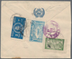 Delcampe - Afghanistan: 1945/1955, Three Airmail Covers To USA - Afganistán