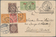 China: 1898, Tokyo Printing 2 X 1/2 C. Brown, 2x 1 C. Orange And 2 C. Red, Tied "SHANGHAI 30 MAY 01" - Sonstige & Ohne Zuordnung